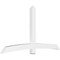 Ekena Millwork Bellingham Architectural Grade PVC Gable Bracket, 96"W x 52"H x 4"D x 6"F, 13/12 Pitch GBP096X52X0406BEL00 - alternate 1